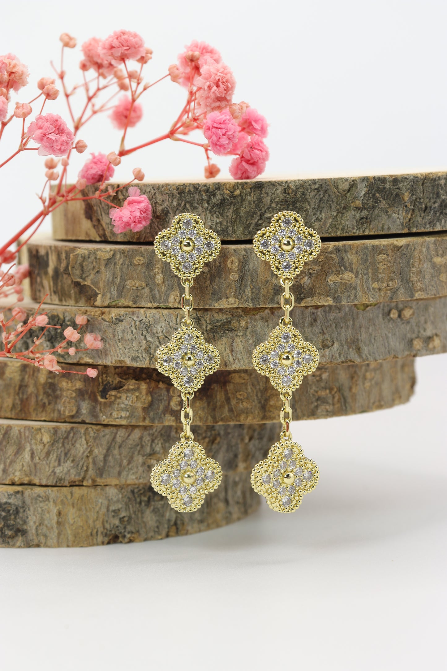 Aretes 3 Trebol