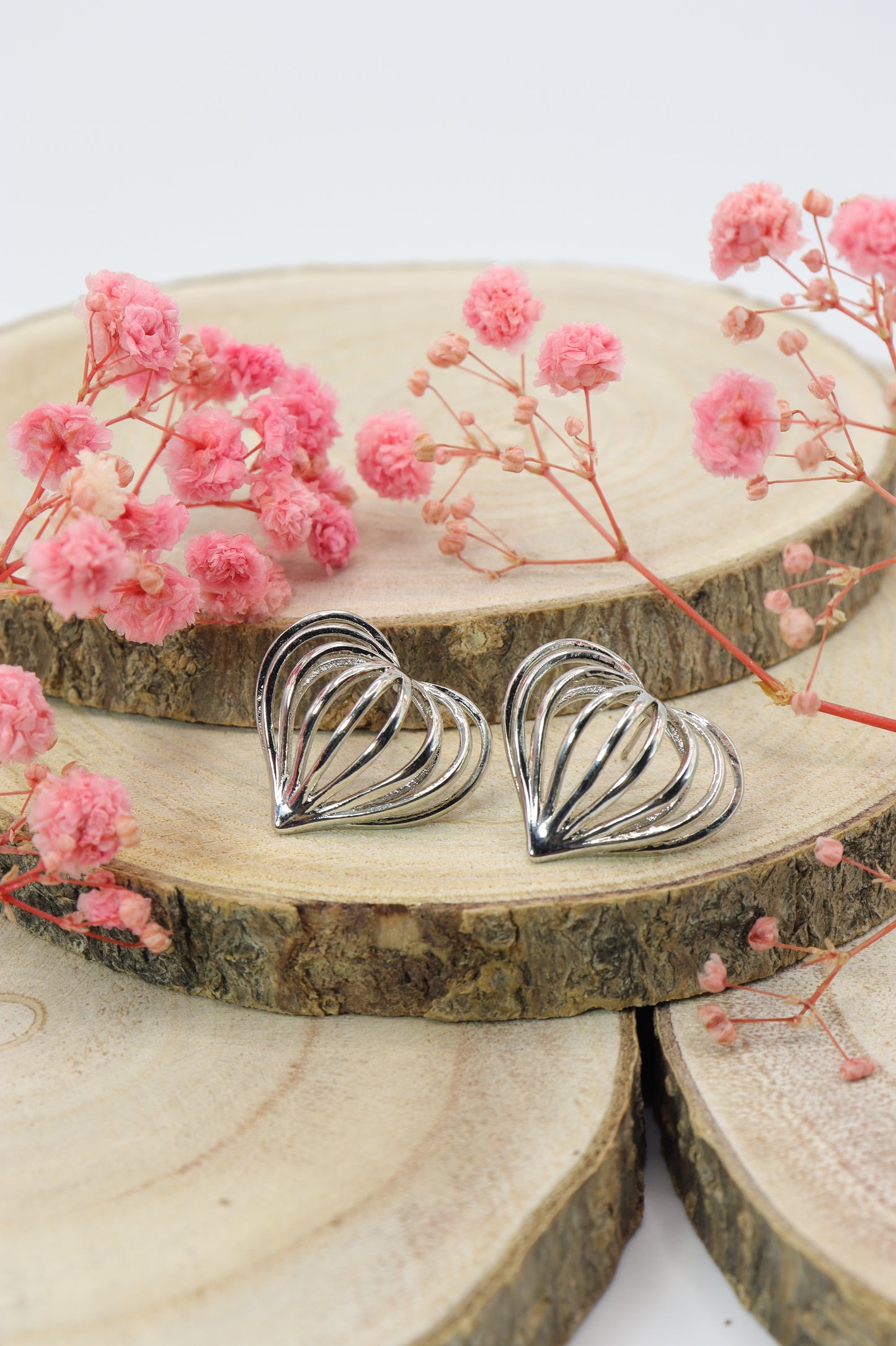 Aretes corazón tiny