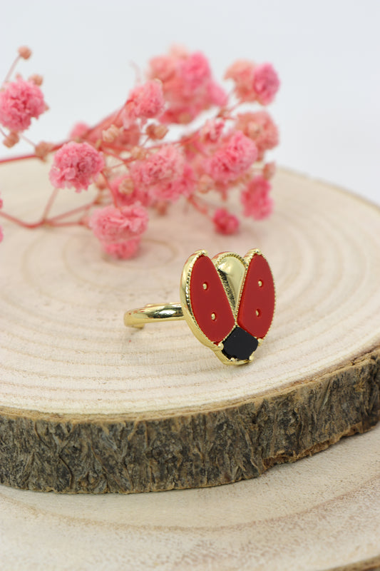 Anillo mariquita alas
