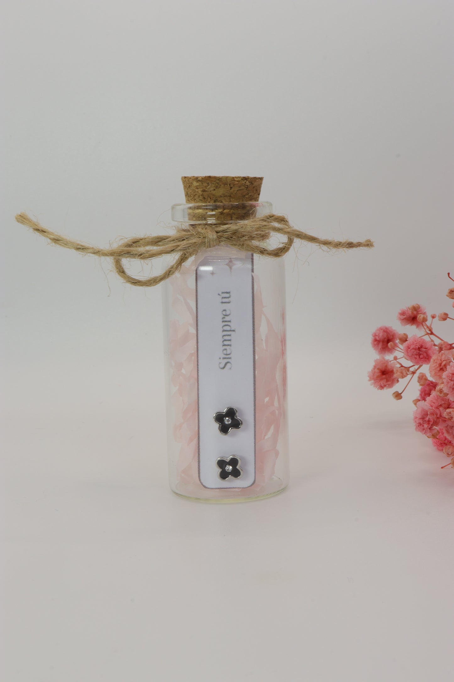 Aretes Trébol Negros