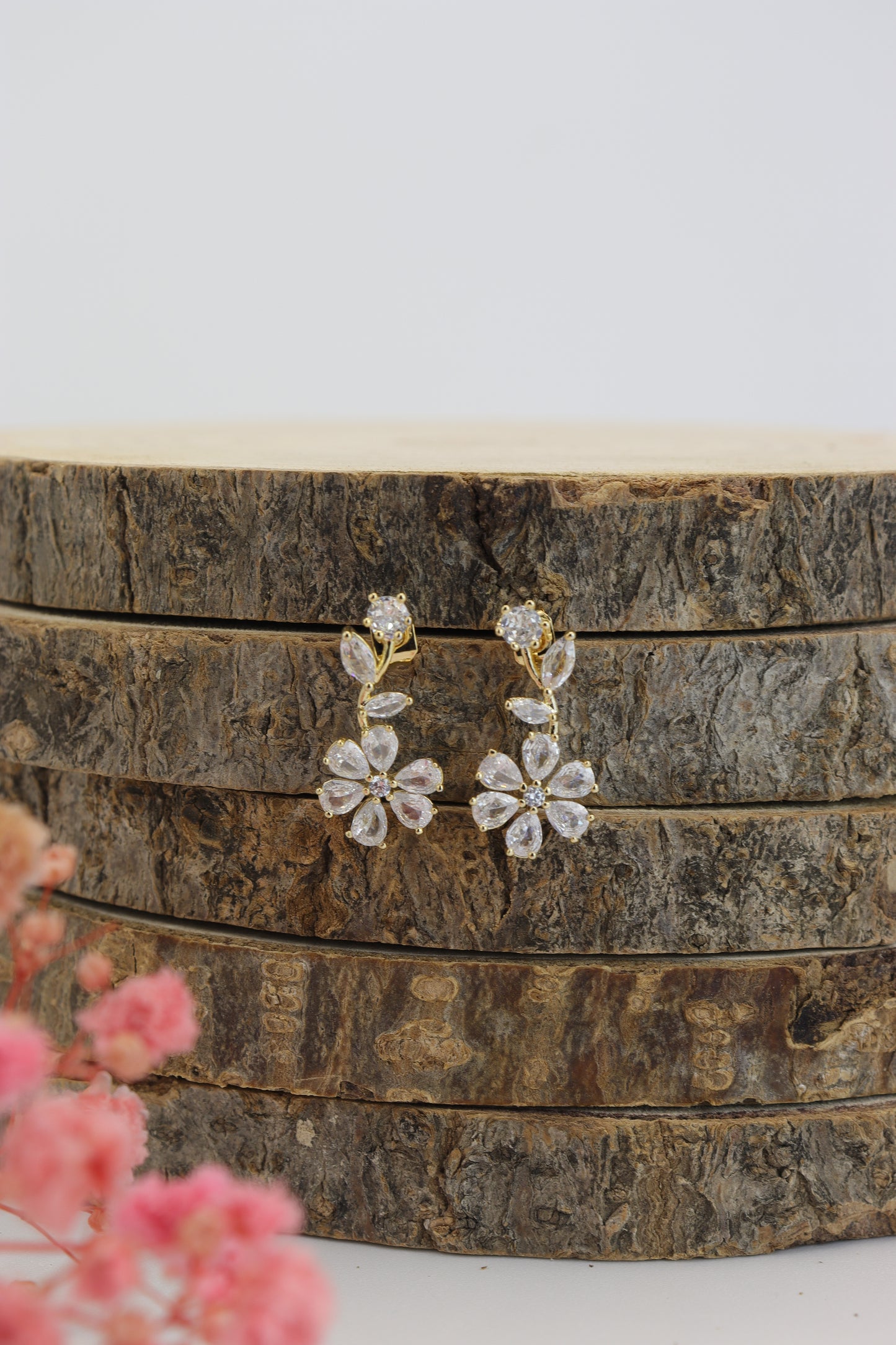 Aretes Centella Blanco