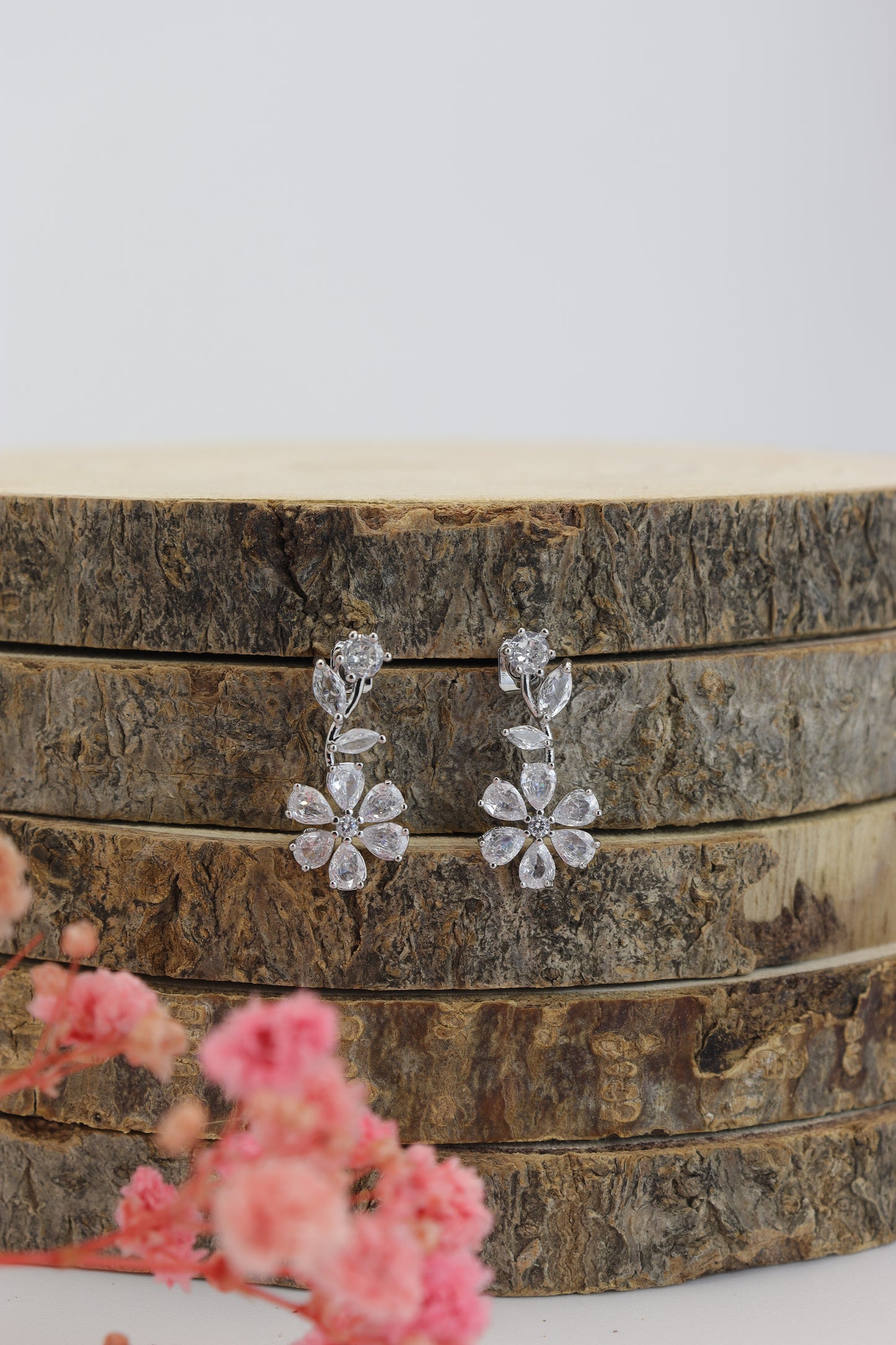 Aretes Centella Blanco