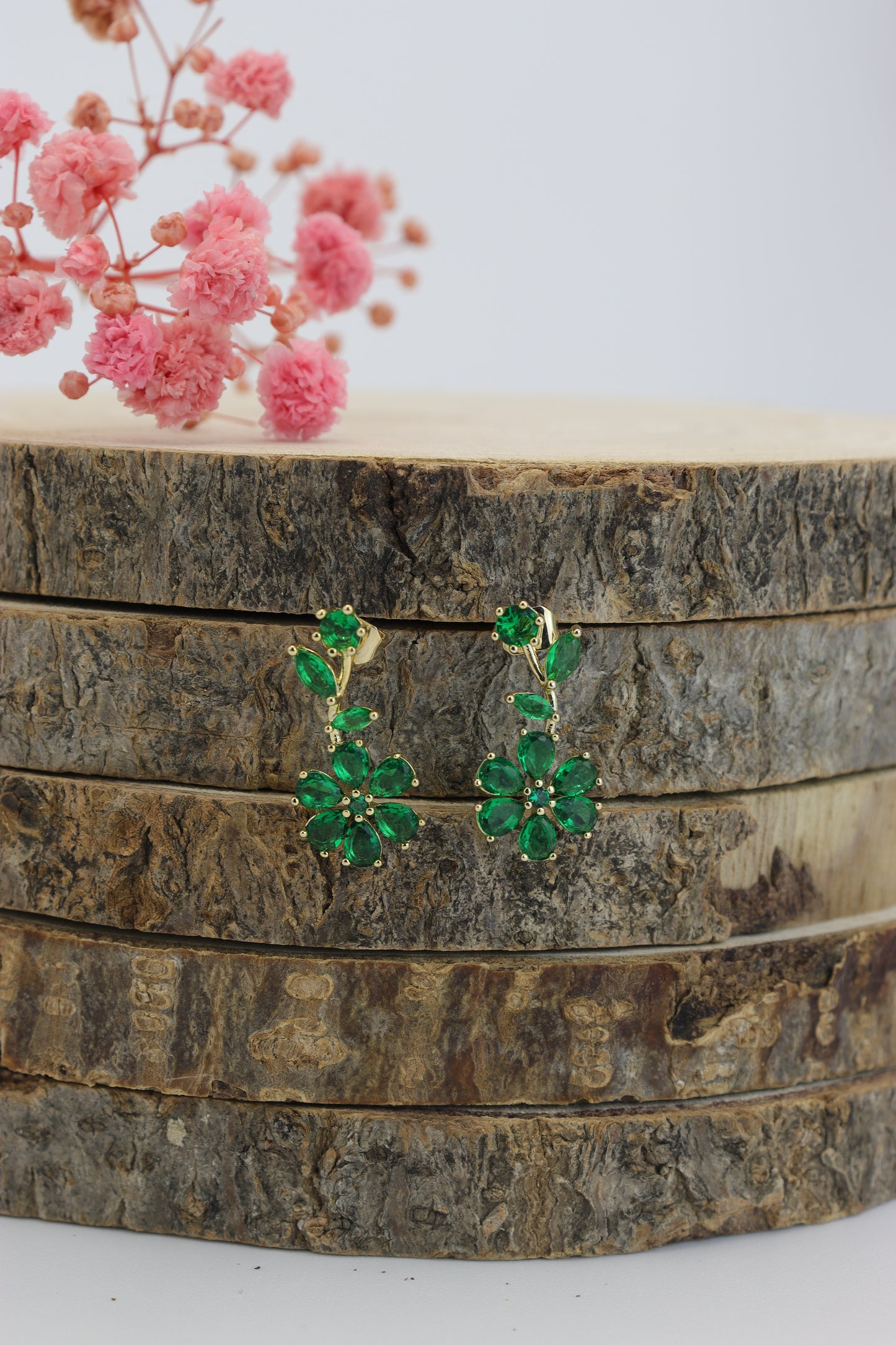 Aretes Centella Green