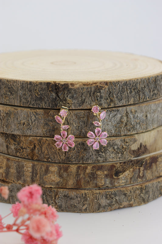 Aretes Centella Rosado