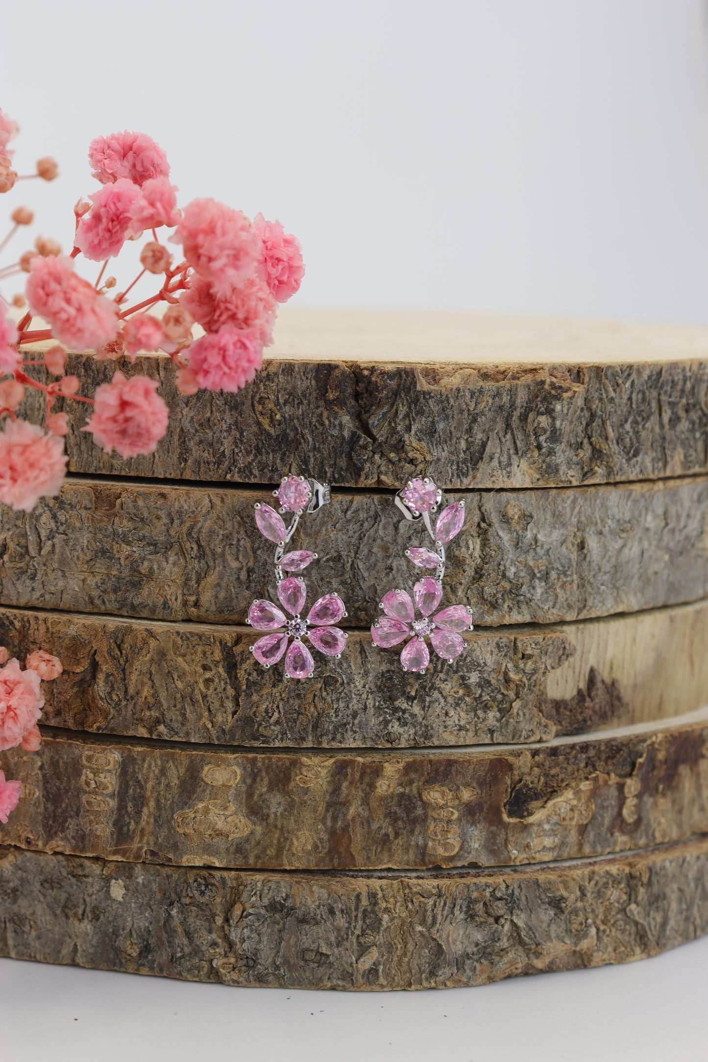 Aretes Centella Rosado