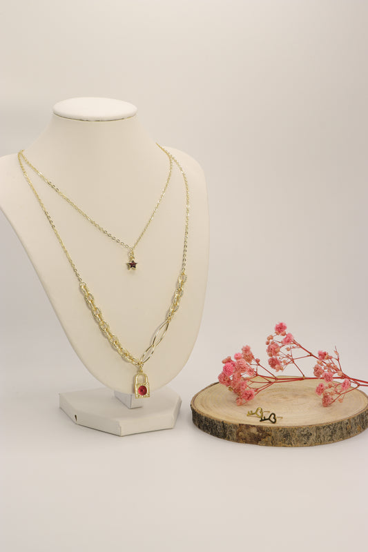 Collar Doble Candado