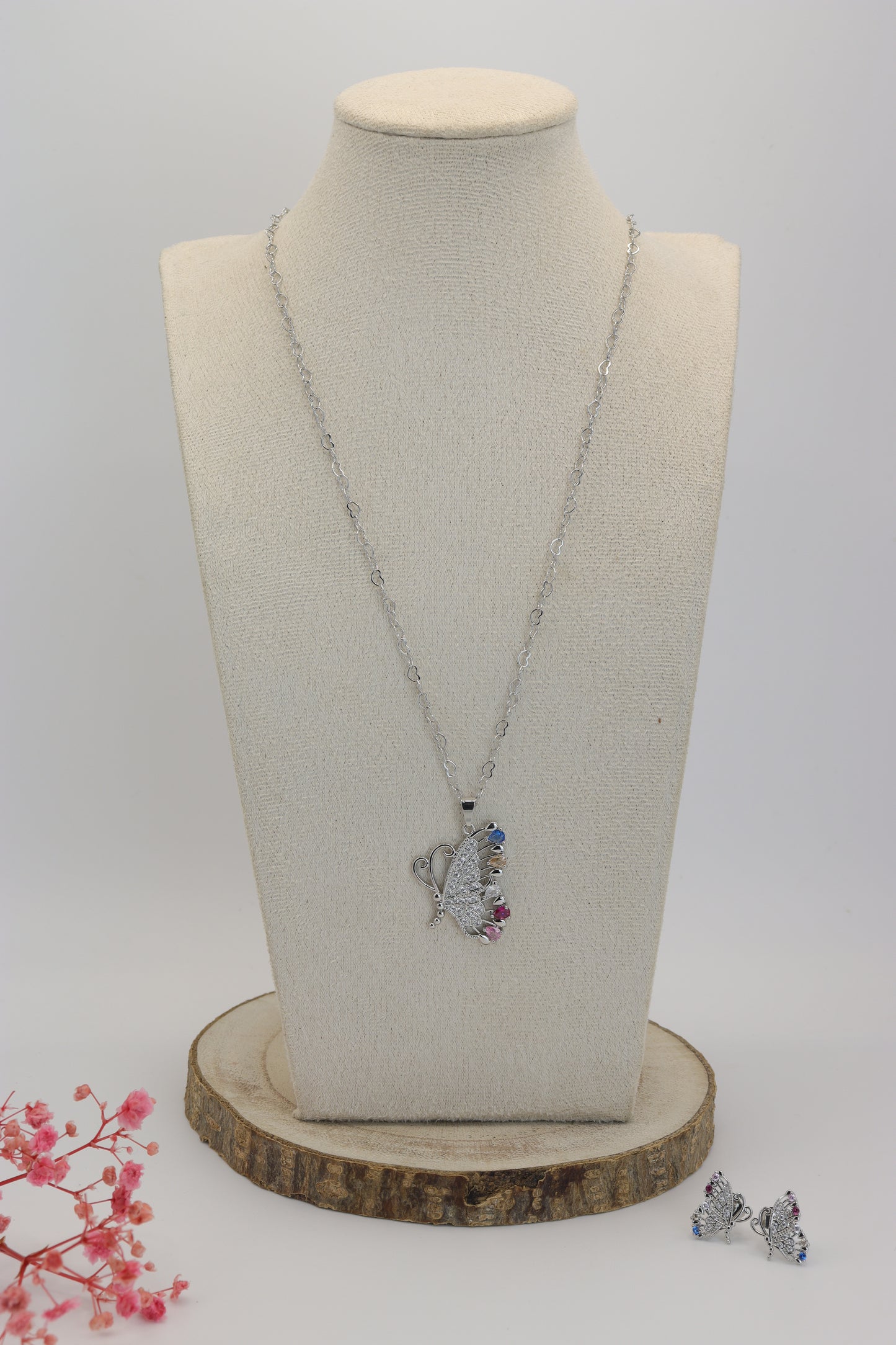 Collar Semi Mariposa