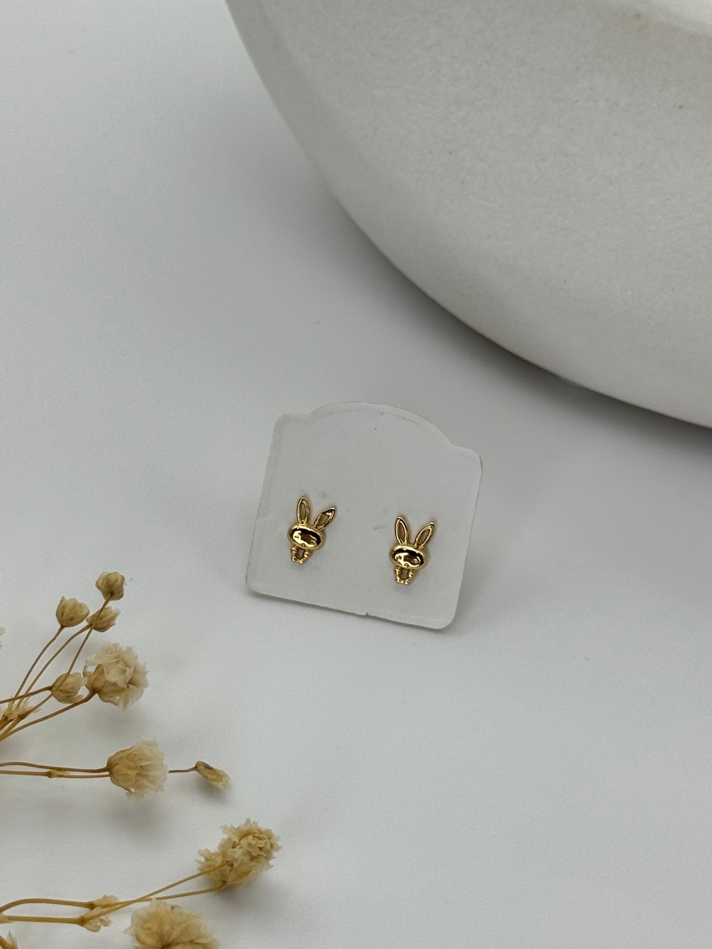 Mini aretes conejo